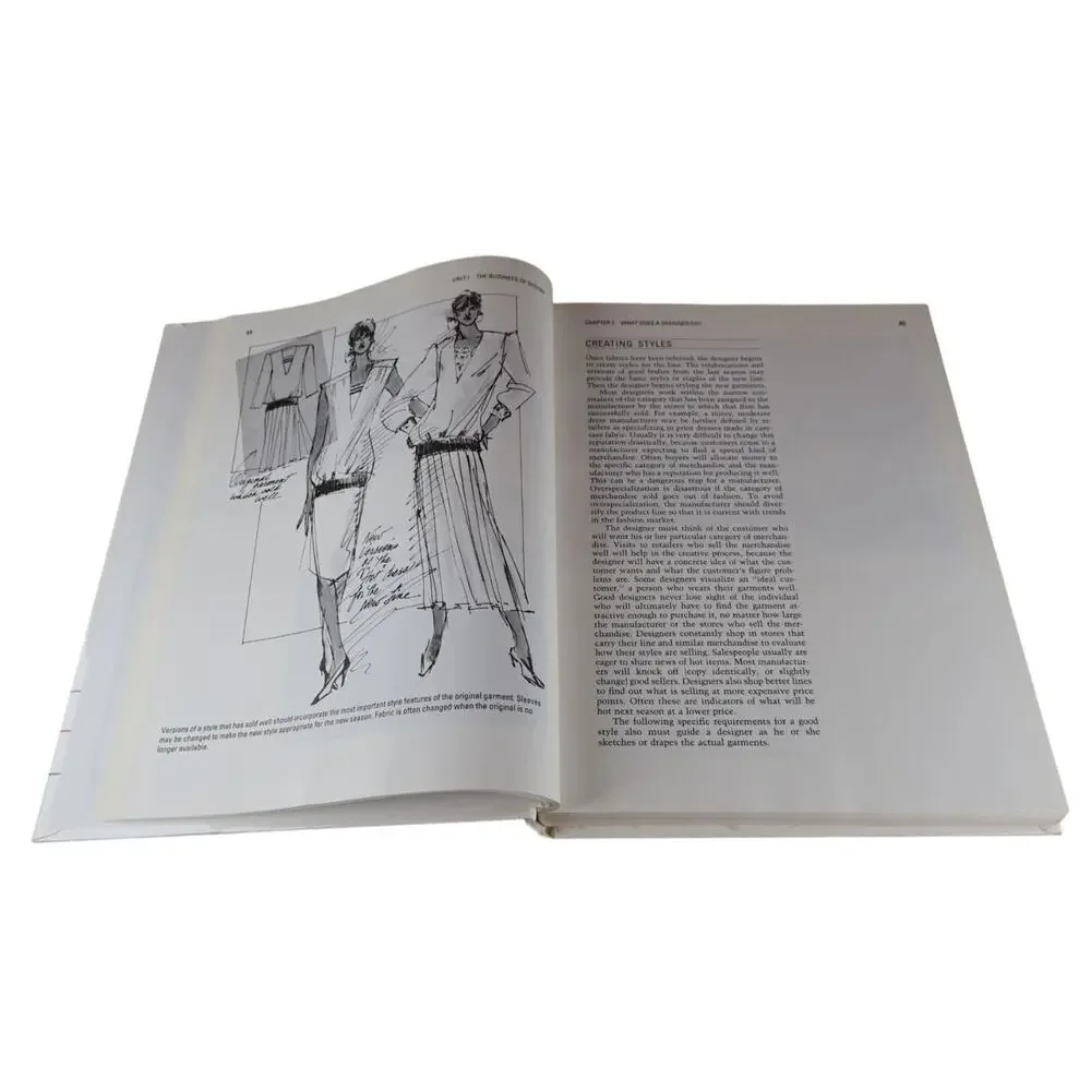 Inside Fashion Design Third Edition (1989) Hardcover Sharon Lee Tate 0060466782